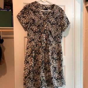 Gap Tie Waist Dress